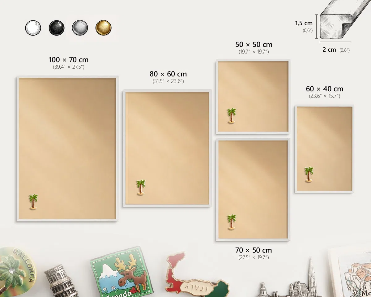 Pizarra Magnética de Pared 60x40 Armonia cremosa Marco Blanco | Pizarra | Organizador | de Pared | Tablón | Anuncios | Decorativo | Recordatorio | Notas | Planificador | Semanal | Menú