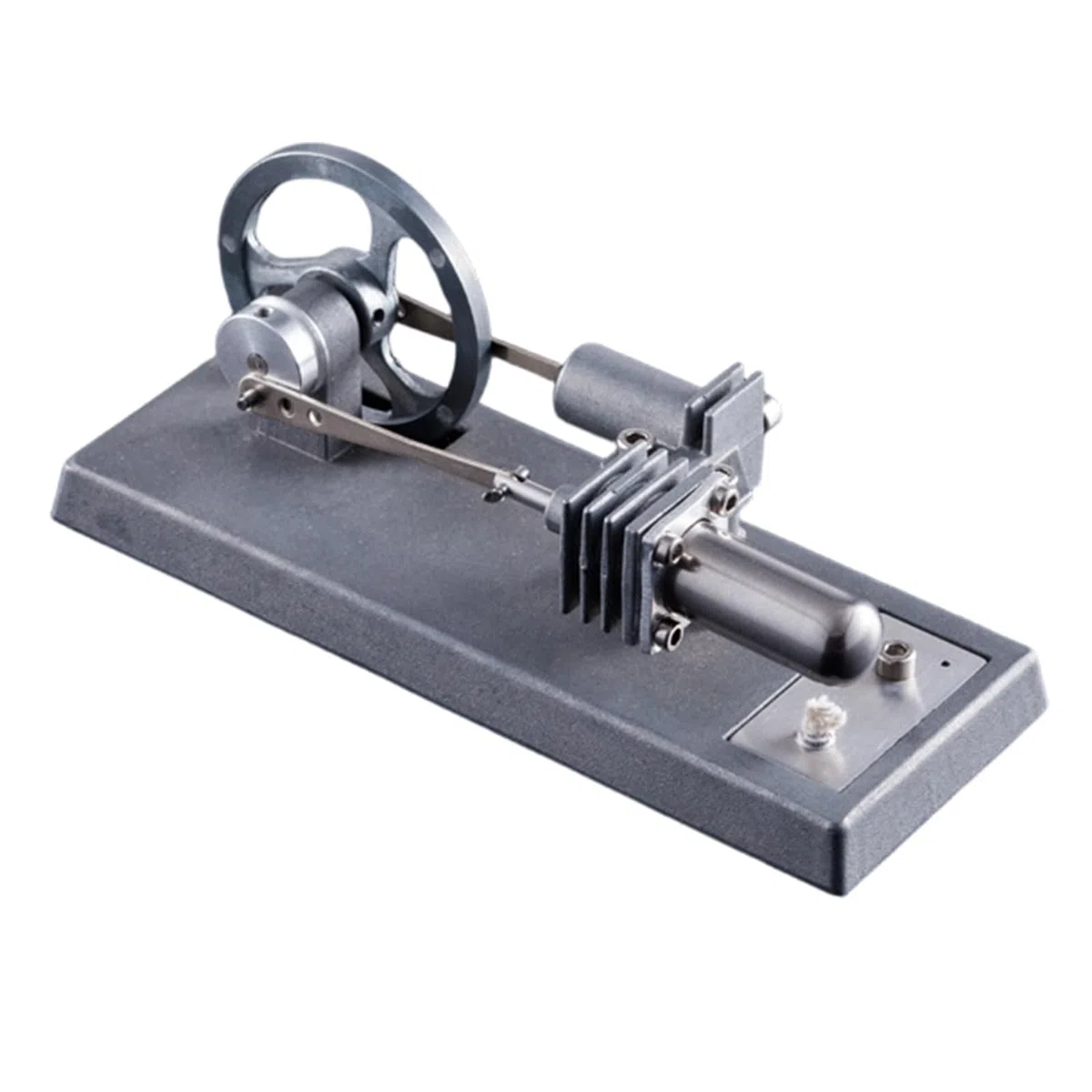 Stirling - Generador de motor modelo de conversión de energía térmica, ayuda de enseñanza de física para demostrador de educación científica, equipo de enseñanza de física para laboratorio escolar