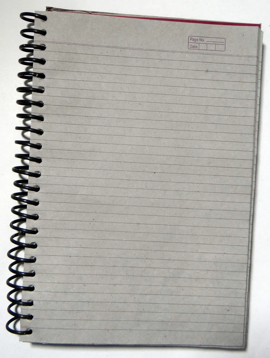 amblitz Cuaderno de espiral rugosa | 500 páginas | Paquete de 4 cuadernos | Tamaño A4 | Rayado de una sola línea | Cuaderno de práctica estudiantil |