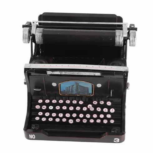 Modelo de Máquina de Escribir Antiguo