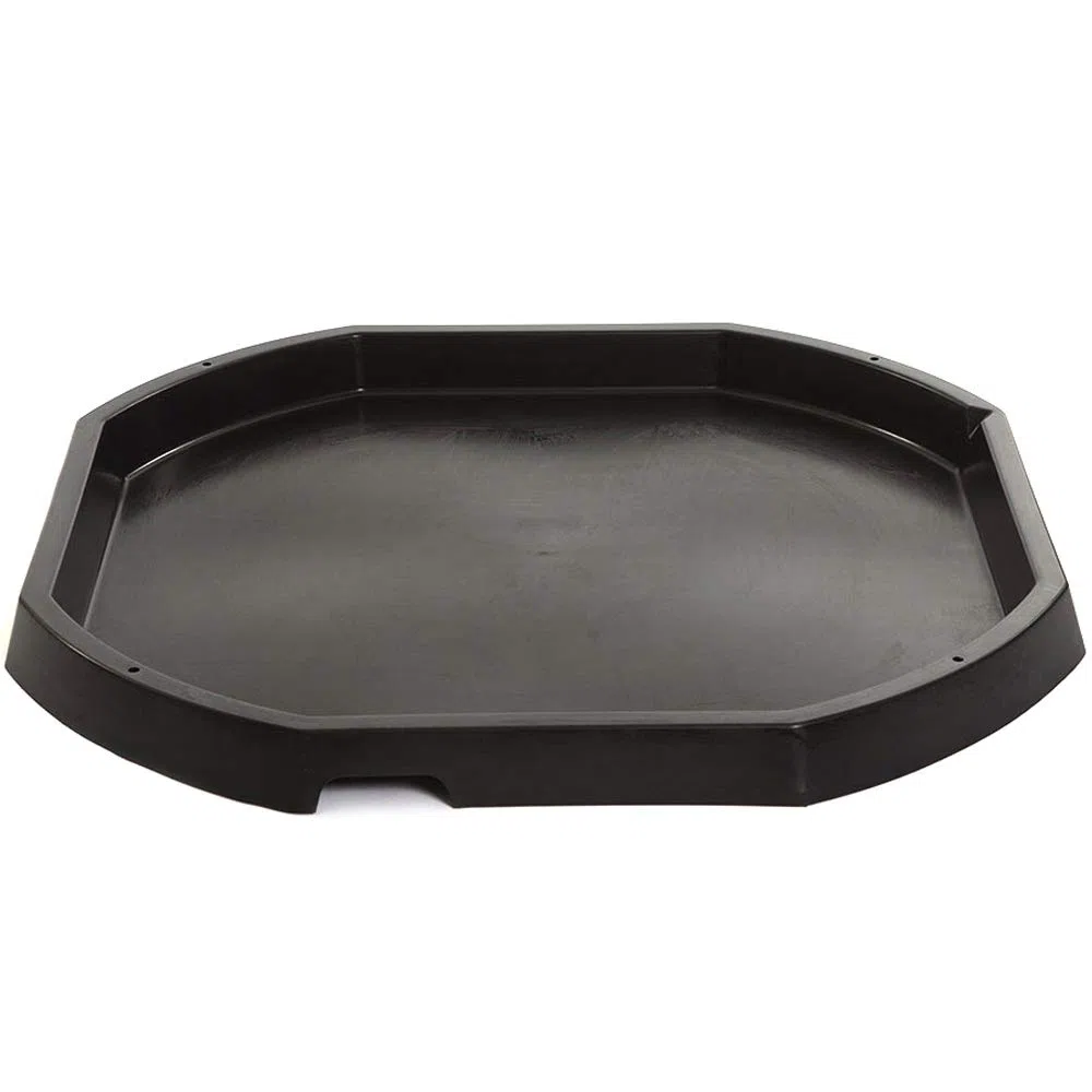TTS TUFF - Bandeja de plástico para tubos (94 cm), color negro