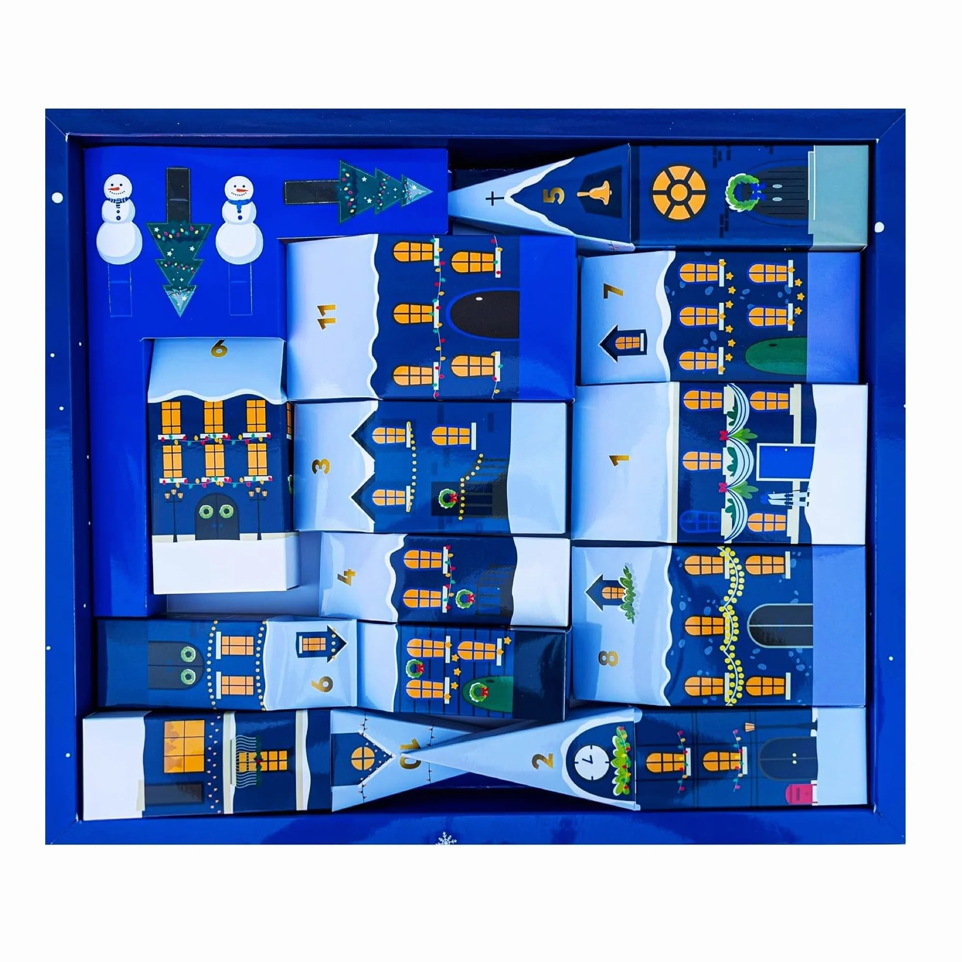 NIVEA Premium Calendario de Adviento 2025, Set de regalo con 12 productos esenciales con cosméticos y accesorios - Piel seca, mixta, normal - 12 unidades