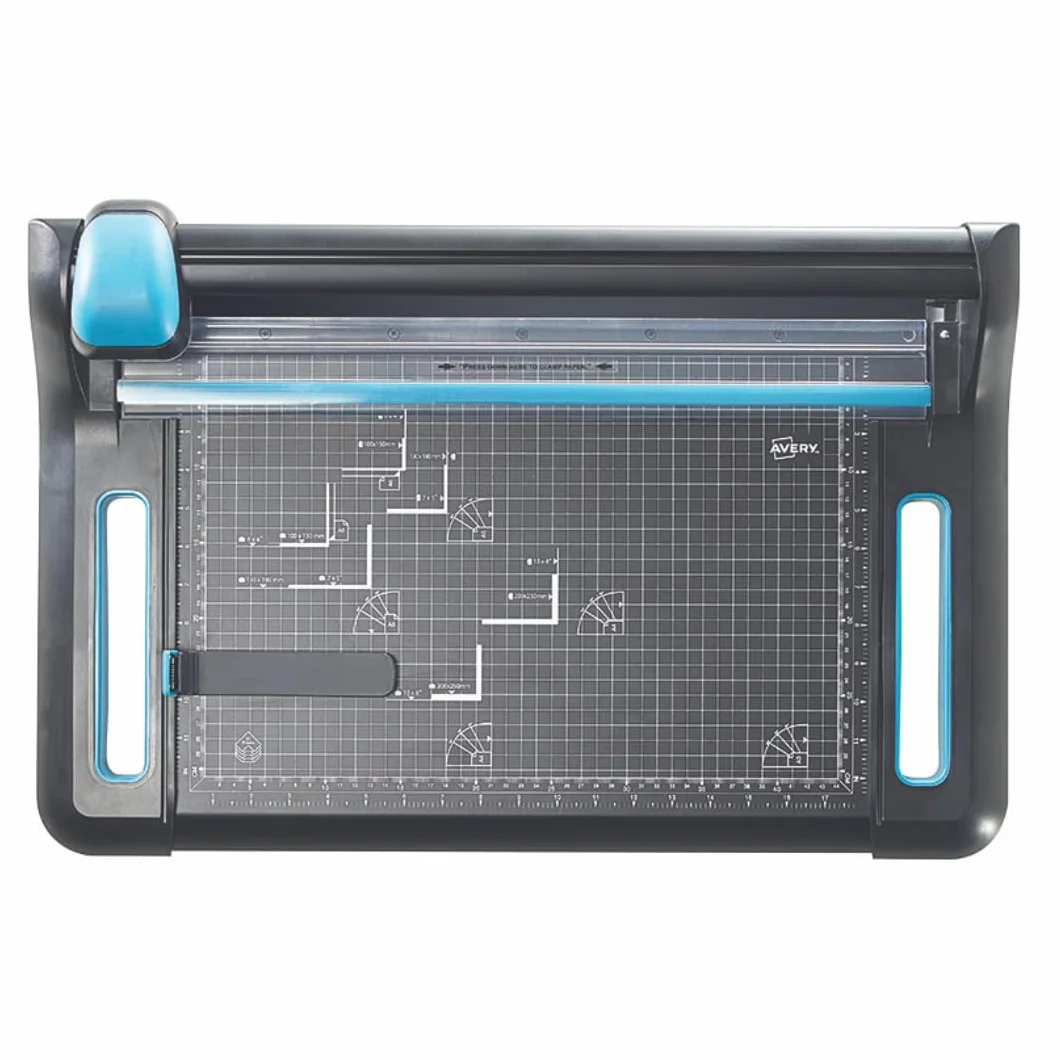 Avery España P460 Cortadora de precisión con cuchilla giratoria, tamaño A3, luz de corte 460mm, capacidad hasta 30 hojas, garantía 7 años