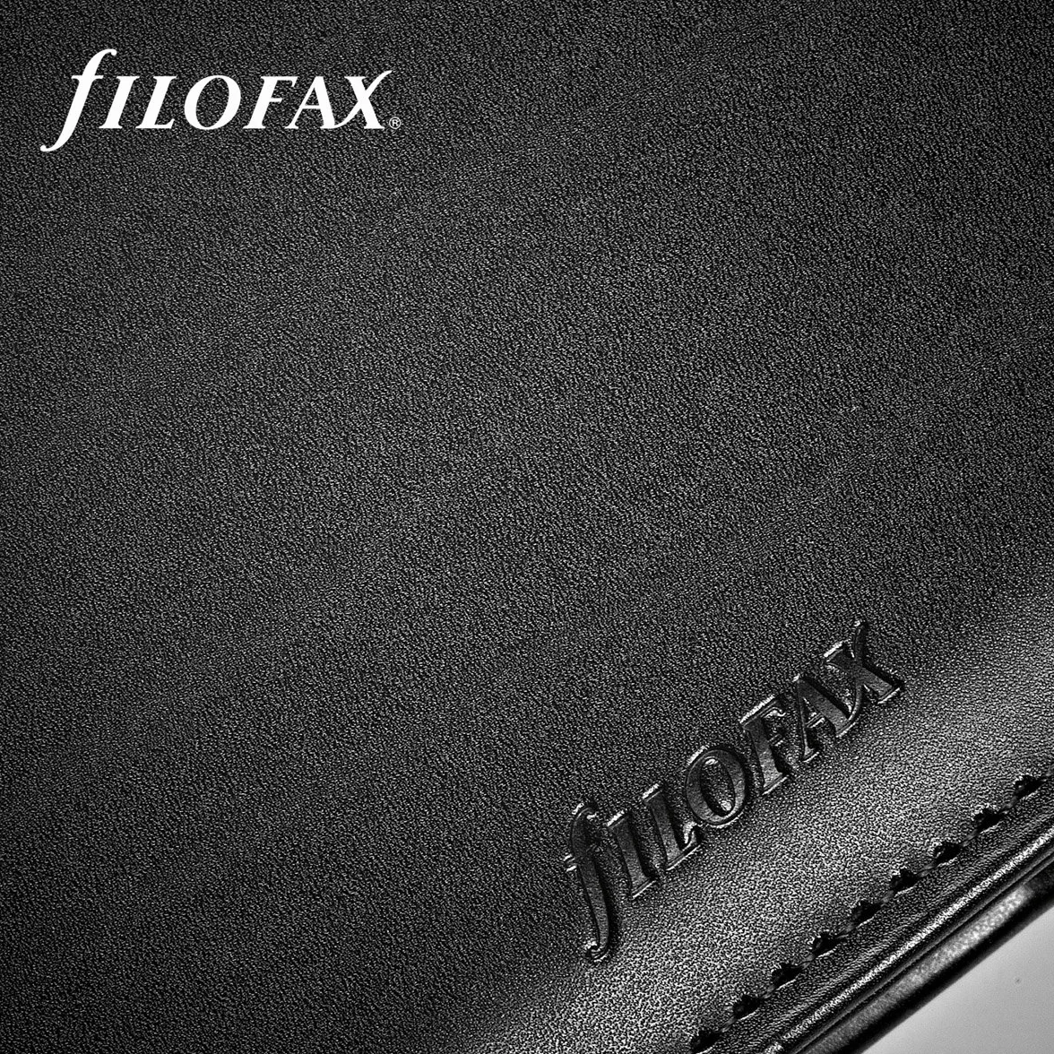 Filofax Metropol 026979 - Agenda archivador (tamaño A5, con cremallera), color negro