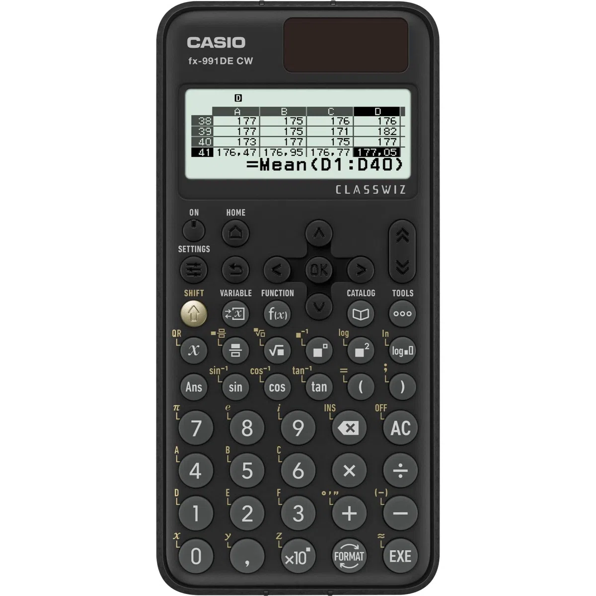 Casio FX-991DE CW ClassWiz calculadora científica técnica & FX-Case-CB-BK2 - Funda Protectora para calculadora científica técnica, Color Negro