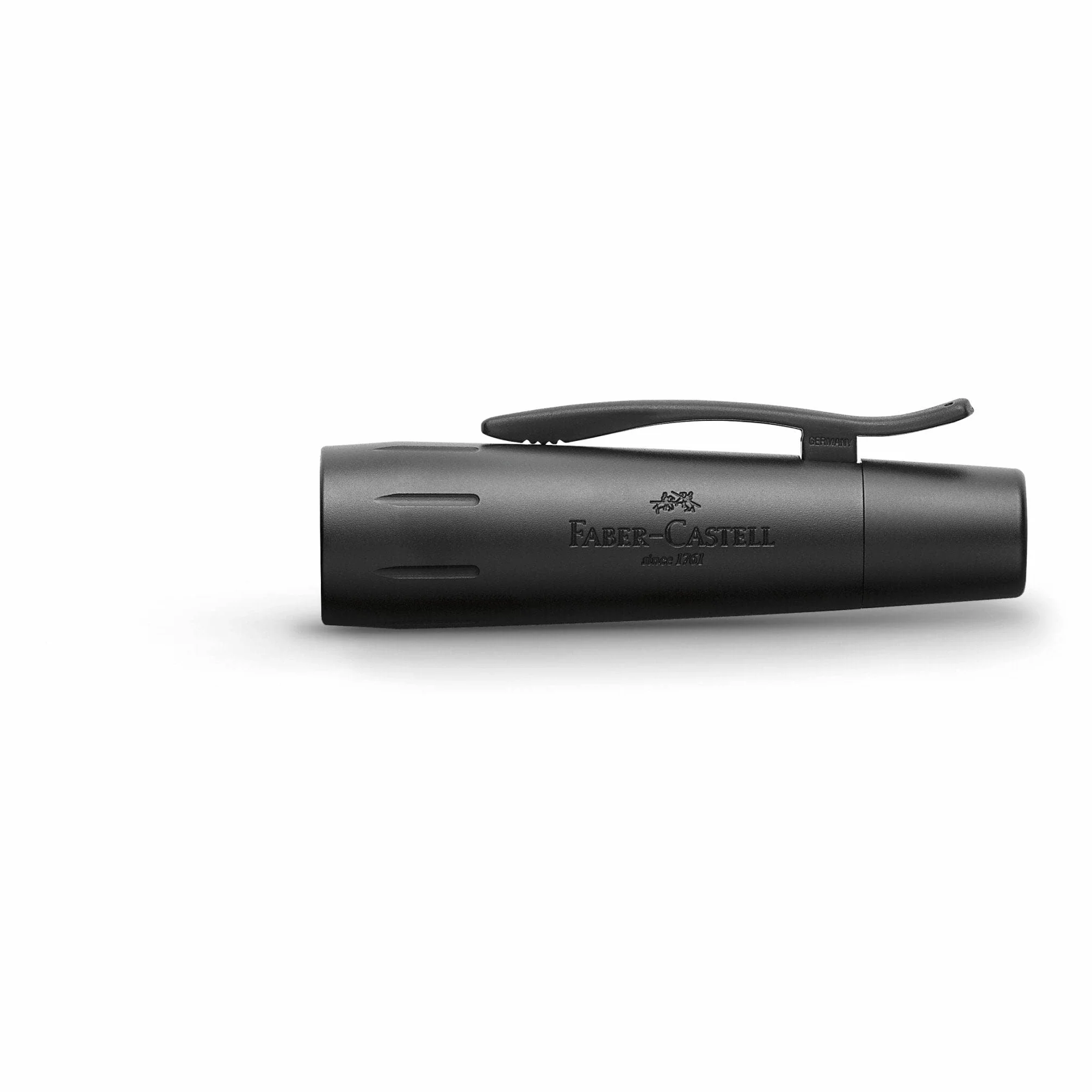 FABER-CASTELL - Pluma estilográfica e-motion Pure Black, plumín EF
