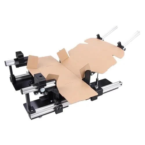 Herramienta plegable de caja, accesorio de montaje de cartón corrugado manual ajustable para embalaje y envío rápidos, 25 cm de longitud