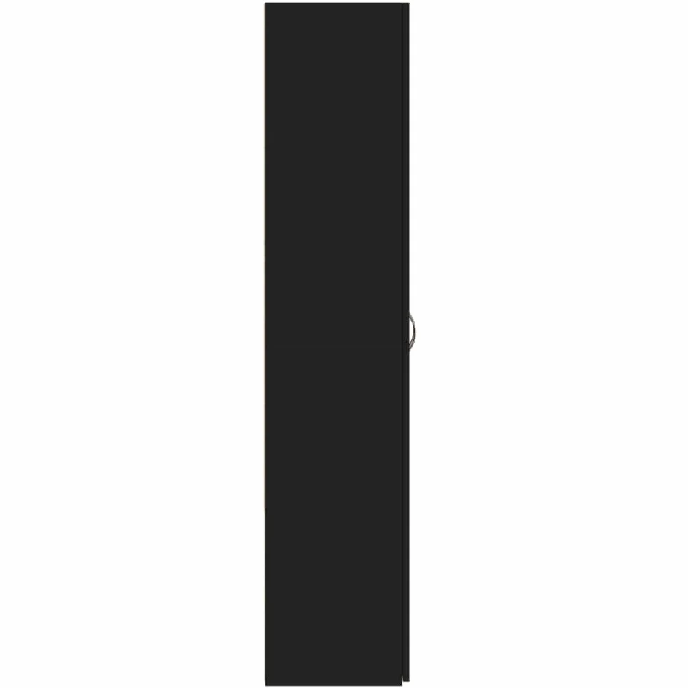 vidaXL Armario archivador Madera de ingeniería Negro 60x32x153 cm