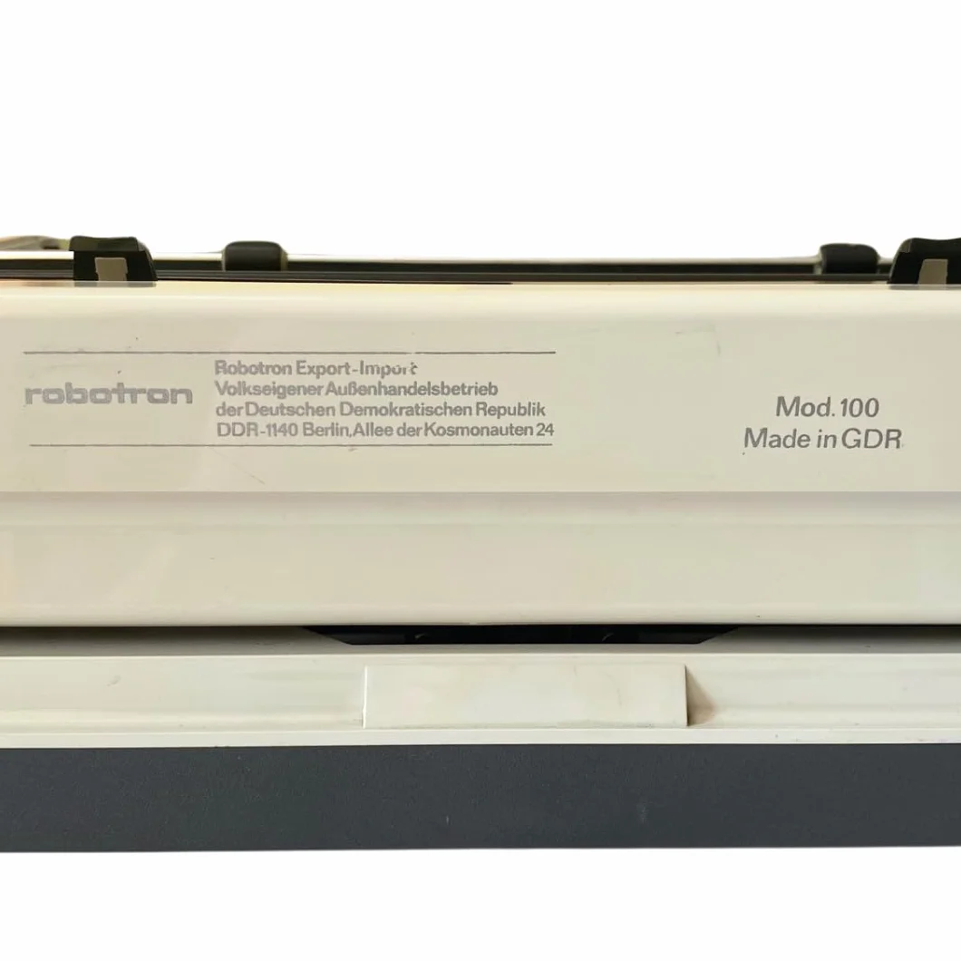 Máquina de Escribir Vintage Erika 100 - Teclado QWERTY en Castellano con Letra Ñ - Ideal para Coleccionismo - Totalmente Funcional con Servicio técnico en Excelentes Condiciones