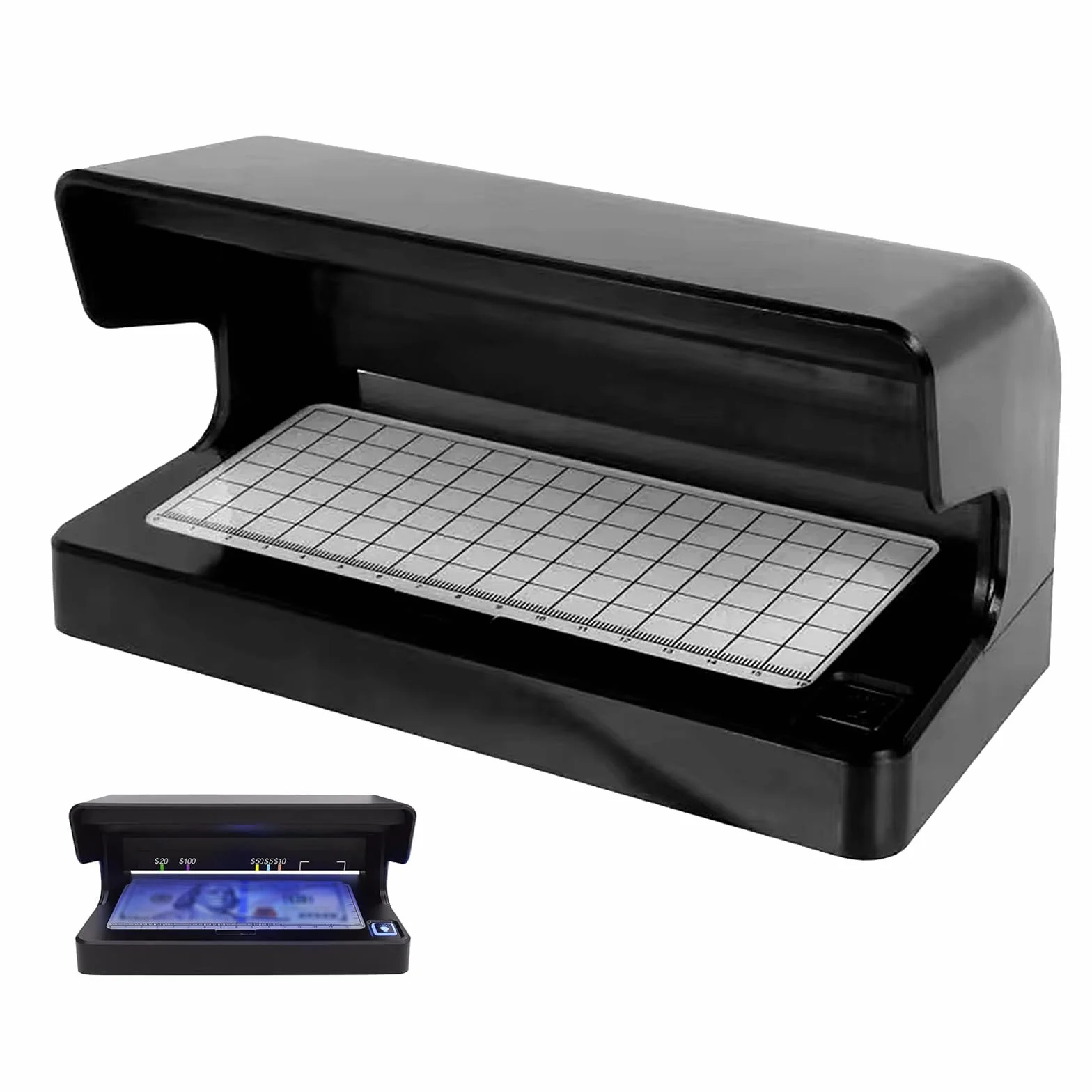 Detector de Billetes Falsos Luz UV 6W Portátil para Todo Tipo de Divisas