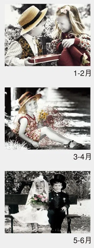 Hagoromo CL24-1097 Little Angels (Kim Anderson) Calendario de pared 2024