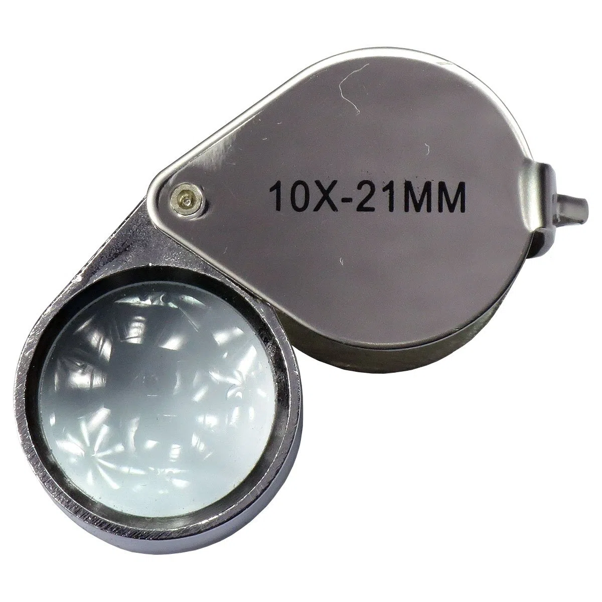 HTS - Lupa de acero inoxidable para joyero
